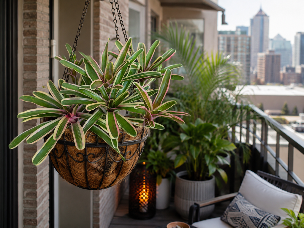 Neoregelia Donger hanging Basket